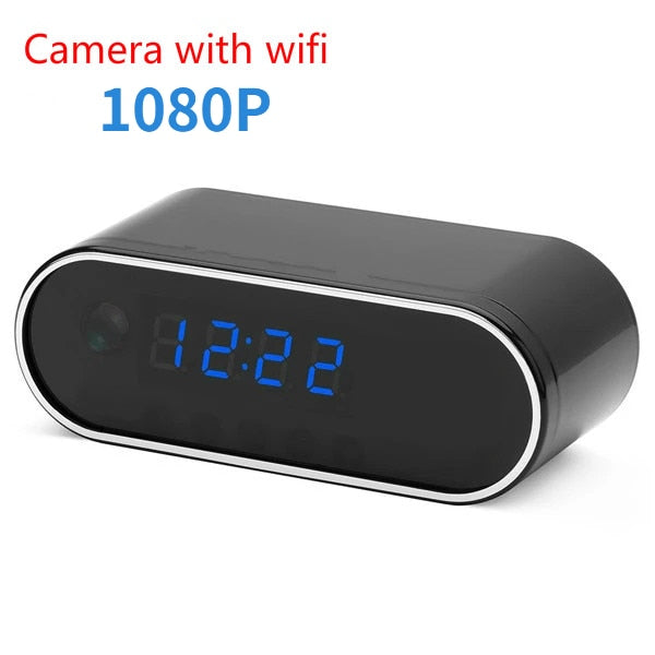 Réveils Caméra Espion Sans Fil WIFI 4K