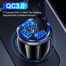 Chargeur Smartphone Voiture 5 Ports USB
