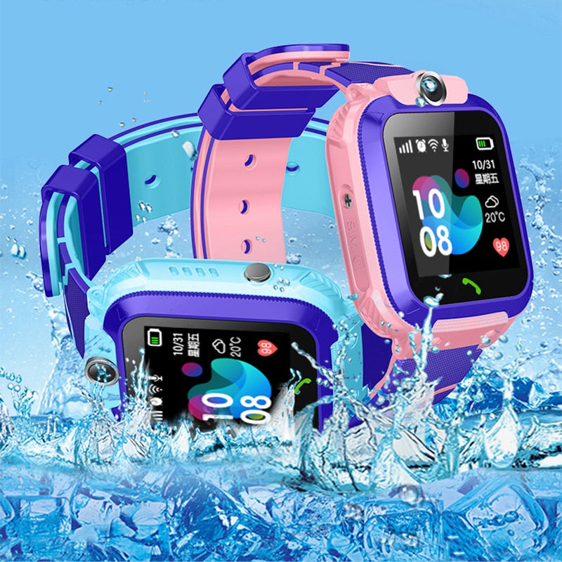 La Boutique Officiel SPY-CAMERA - Montre GPS - Bleu ou Rose  