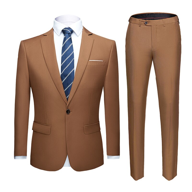 COSTUME AGENT SECRET MARRON/KAKI - STYLE JAMES BOND