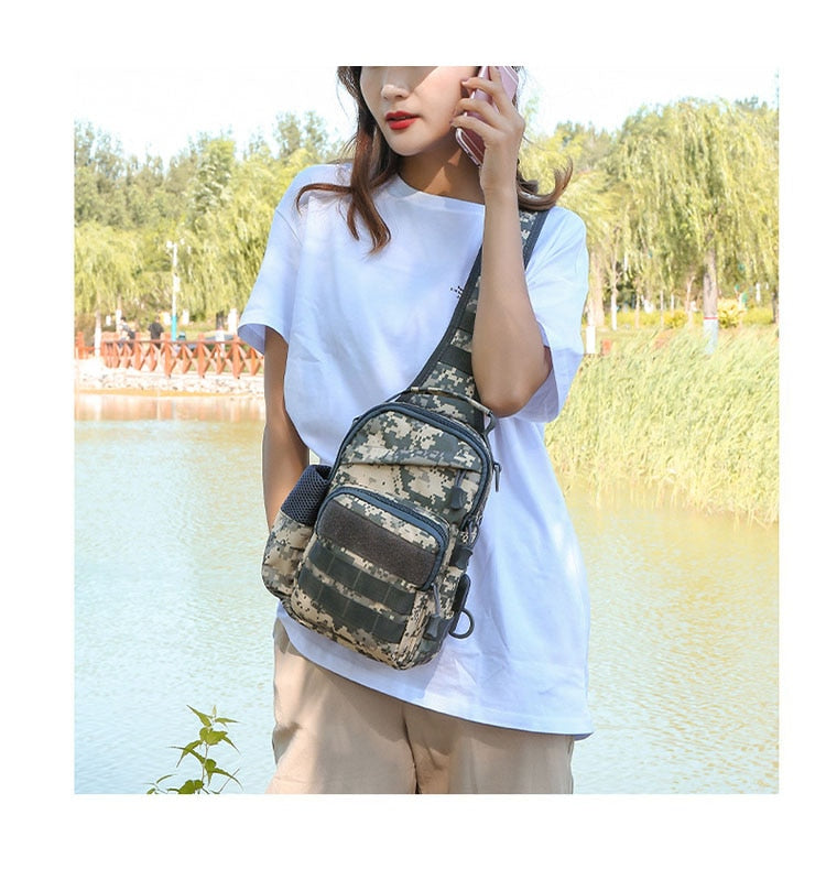 Sacoche Bandoulière Homme - Espion Style Jungle