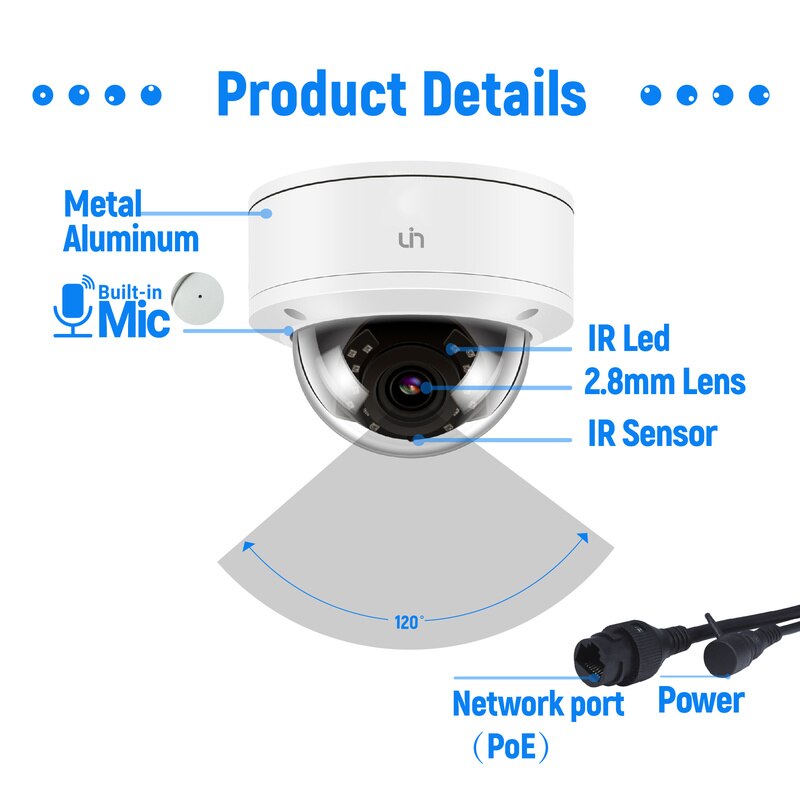 Caméra de Securité IP LED infrarouge