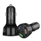 Ports USB Chargeur De Voiture Charge Rapide 3.0 Rapide Allume-cigare De Voiture