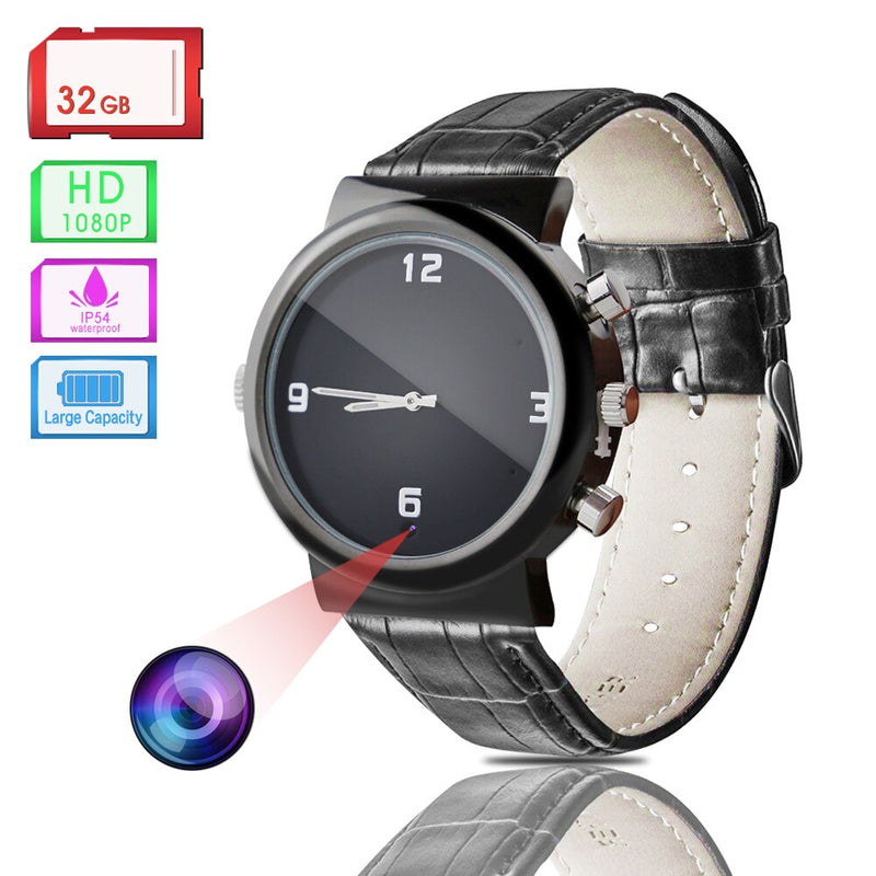Montre Caméra Espion - Full HD 1080P
