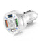 Ports USB Chargeur De Voiture Charge Rapide 3.0 Rapide Allume-cigare De Voiture