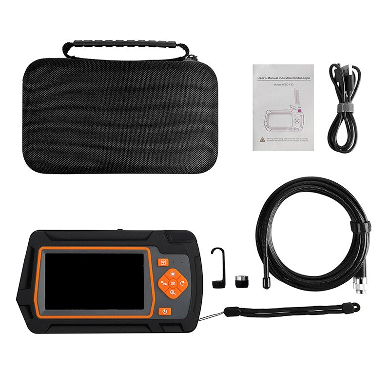 Caméra d'endoscope à double objectif 1080P HD