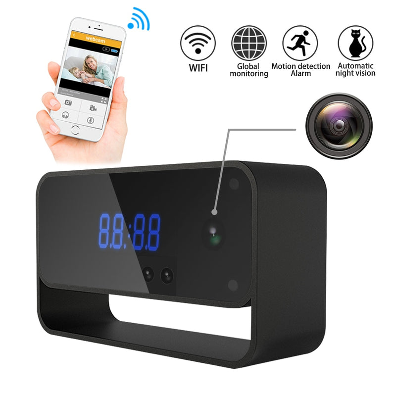 Réveil Camera Espion HD 1080P WIFI