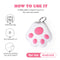 Traceur Gps Chien - Collier Blanc