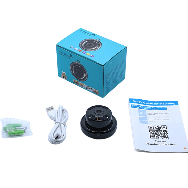 Petite Caméra Sans Fil WiFi Micro espion Étanche 4K