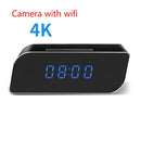 Réveils Caméra Espion Sans Fil WIFI 4K