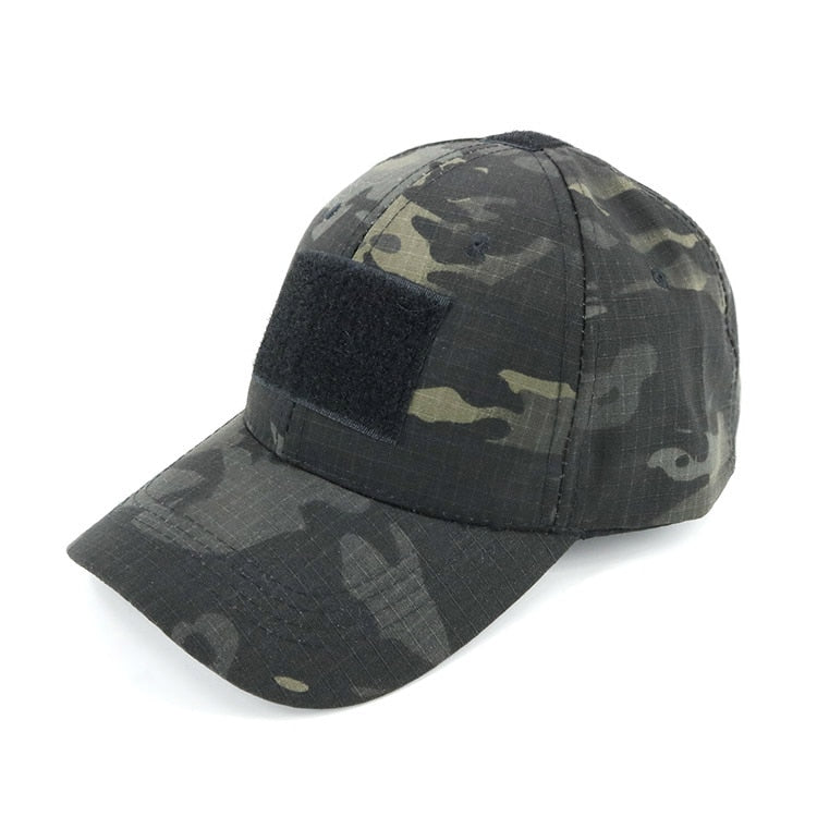 La Boutique Officiel SPY-CAMERA - Casquette Camouflage Noir avec motif 