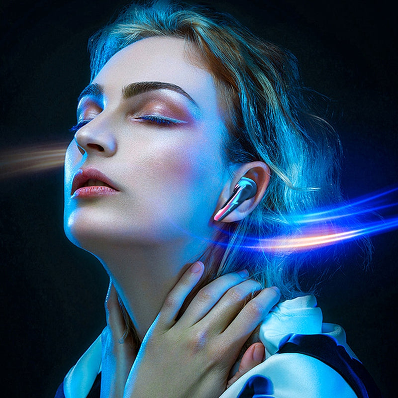 Écouteurs Bluetooth sans fil LED