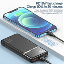 Poverbank de charge portable 10000mah pour Xiaomi Redmi 8 7 iphone 11 X XR powerbank 10000 mah batterie externe