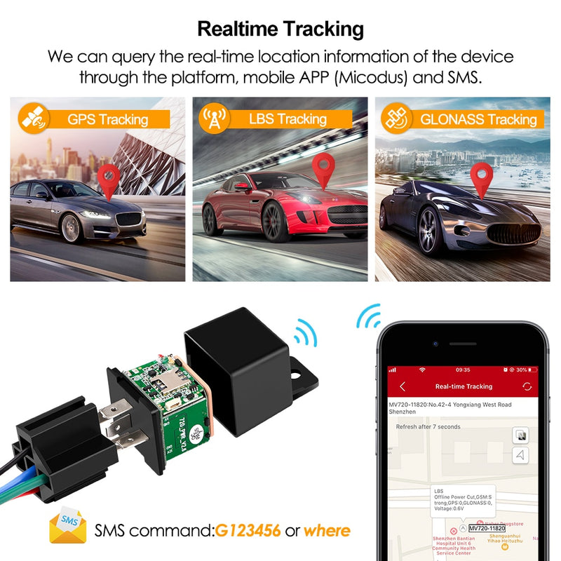 Traceur GPS Voiture Espion