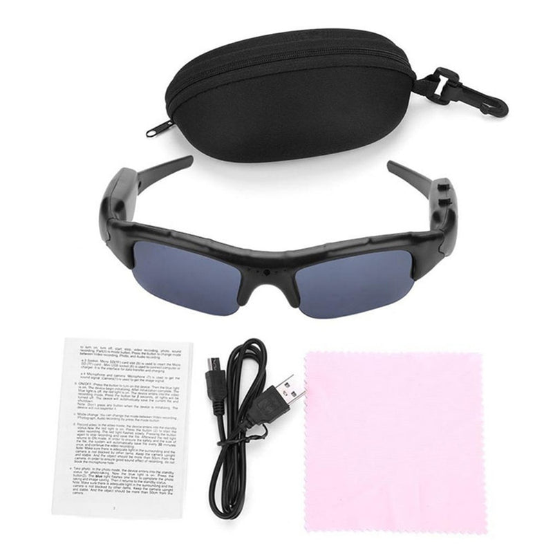 Lunettes de Soleil Caméra Enregistreur