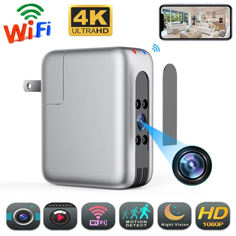 CAMERA ESPION PRISE 4K INSOLITE