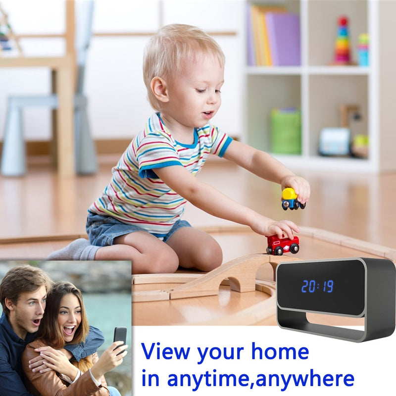 Réveil Camera Espion HD 1080P WIFI