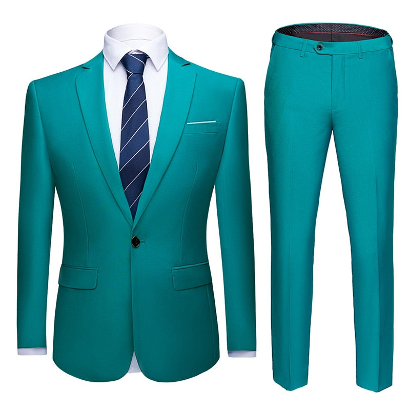 COSTUME AGENT SECRET BLEU TURQUOIS - STYLE JAMES BOND