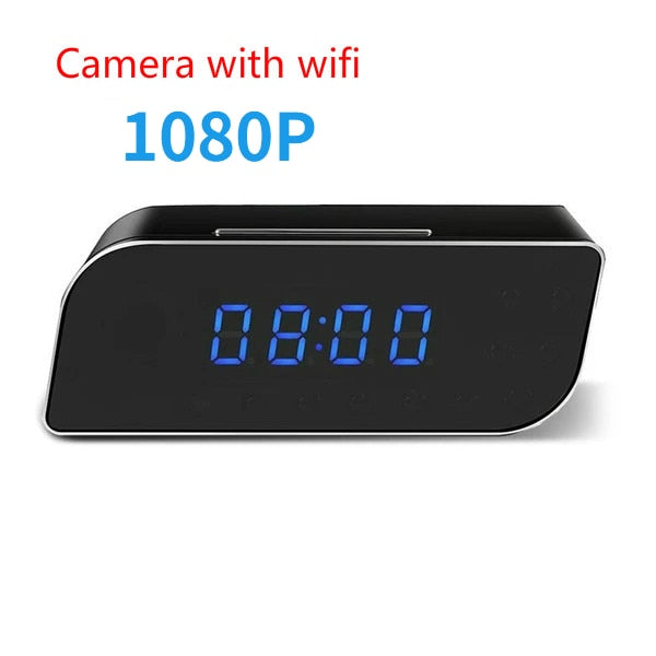 Réveils Caméra Espion Sans Fil WIFI 4K