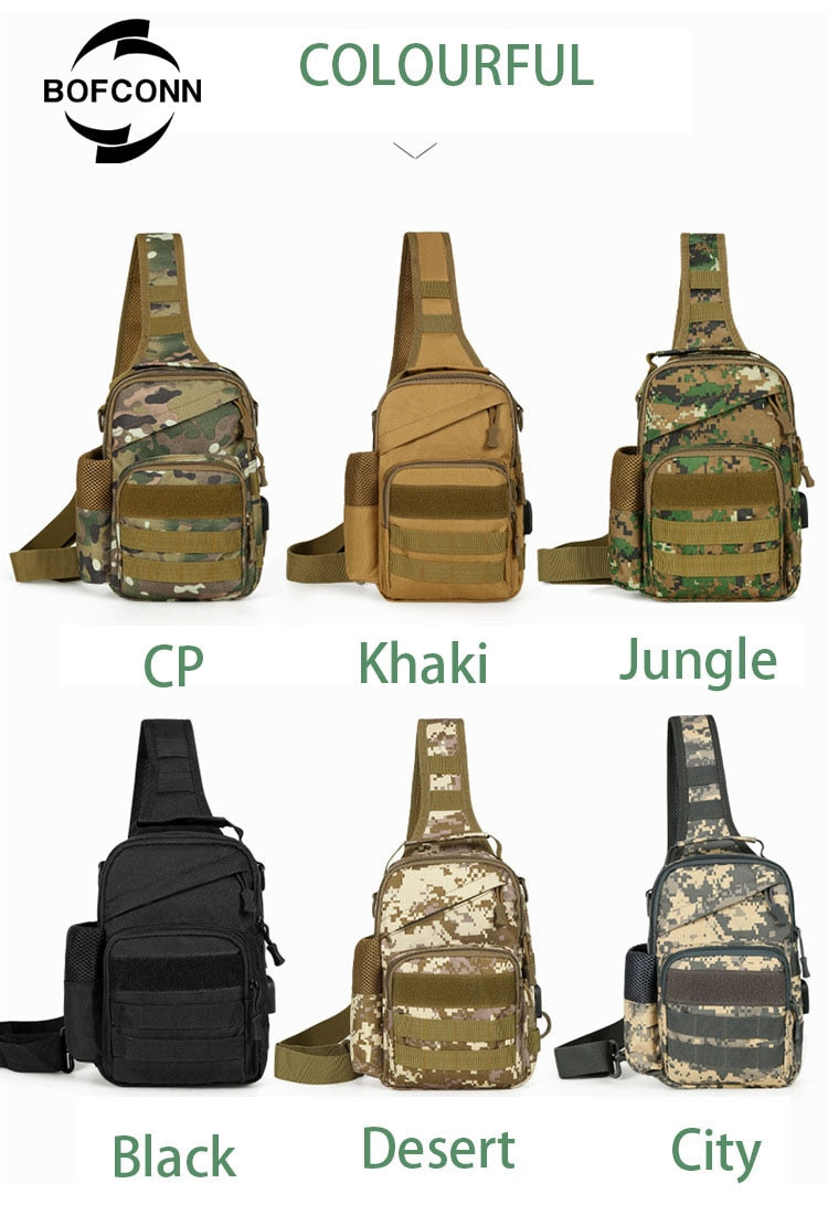 Sacoche Bandoulière Homme - Espion Style Jungle