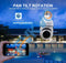 Caméra IP 1080P PTZ Wifi Vision nocturne 360 degrés