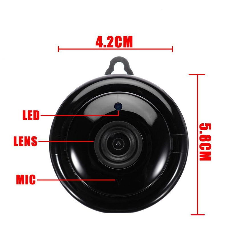 Petite Caméra Sans Fil WiFi Micro espion Étanche 4K
