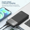 Poverbank de charge portable 10000mah pour Xiaomi Redmi 8 7 iphone 11 X XR powerbank 10000 mah batterie externe