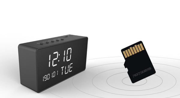 Reveil Avec Camera HD Cachee Wifi