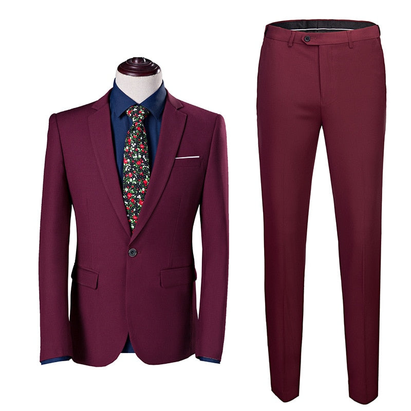COSTUME AGENT SECRET BORDEAU - STYLE JAMES BOND