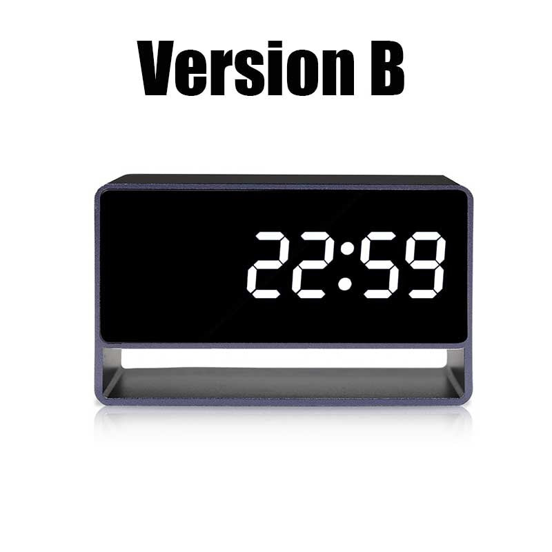 Horloge Reveil Alarme Micro Camera IP Wifi HD