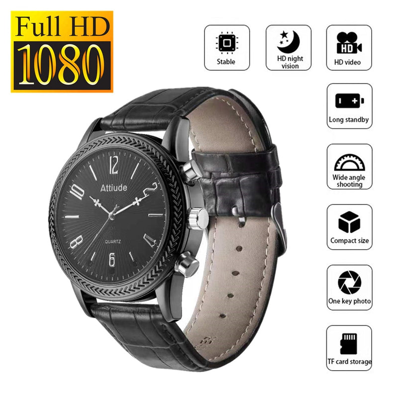 Montre Caméra Espion - Full HD 1080P
