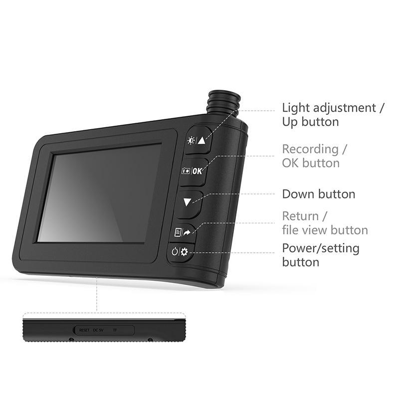 Caméra Endoscope numérique 1080P étanche IP67