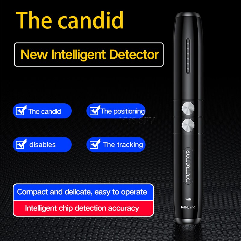Détecteur Caméra Stylo RF Infrarouge Wifi