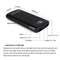 Batterie Externe Power Bank Bleu 30000mah