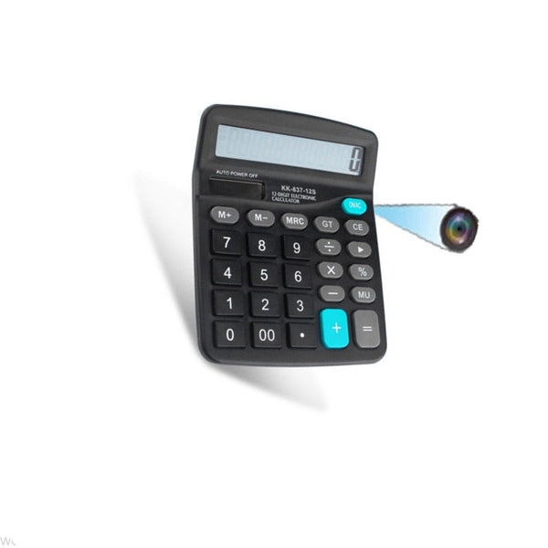 Calculatrice avec Camera Espion 1080P IP WiFi détection de Mouvement