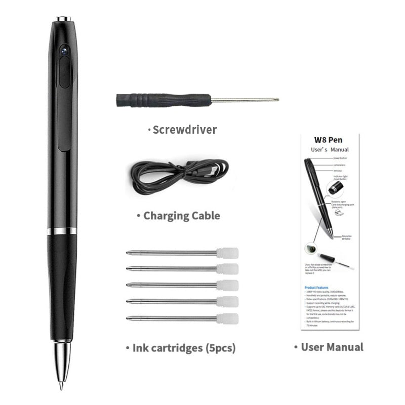 Stylo caméra espion Full HD 90 minutes