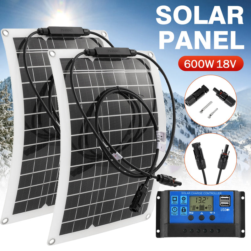 Panneau Solaire 1500W - Chargeur - Etanche