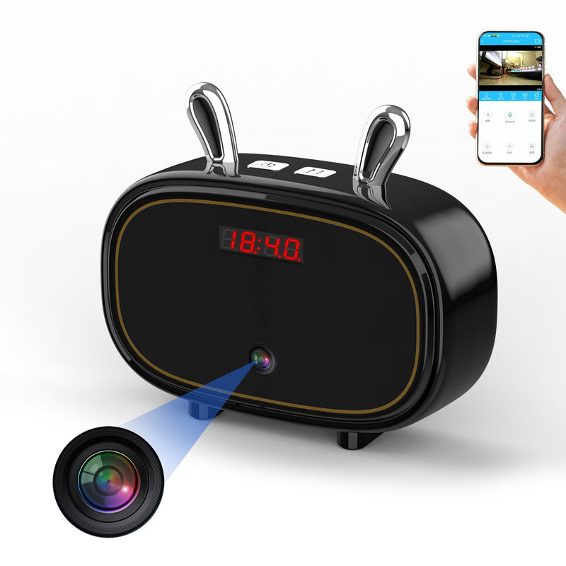 Horloge Camera Espion Wifi Acces a Distance