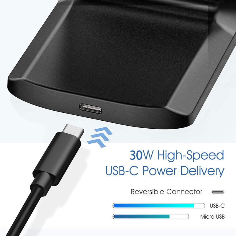 Chargeur Telephone sans fil Blanc - 30 W