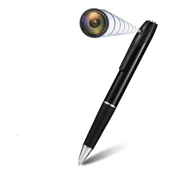 Spy Camera - Caméra Espion Caméra Cachée Stylo 1080P Mini Caméra de Poche avec Carte SD 32 Go Caméra Stylo avec Enregistrement